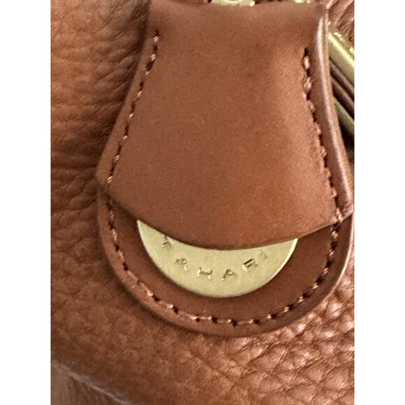 Tahari Bucket Handbag Women’s Tahari Leather Crossbody Bucket Shoulder Handbag - Picture 4 of 16